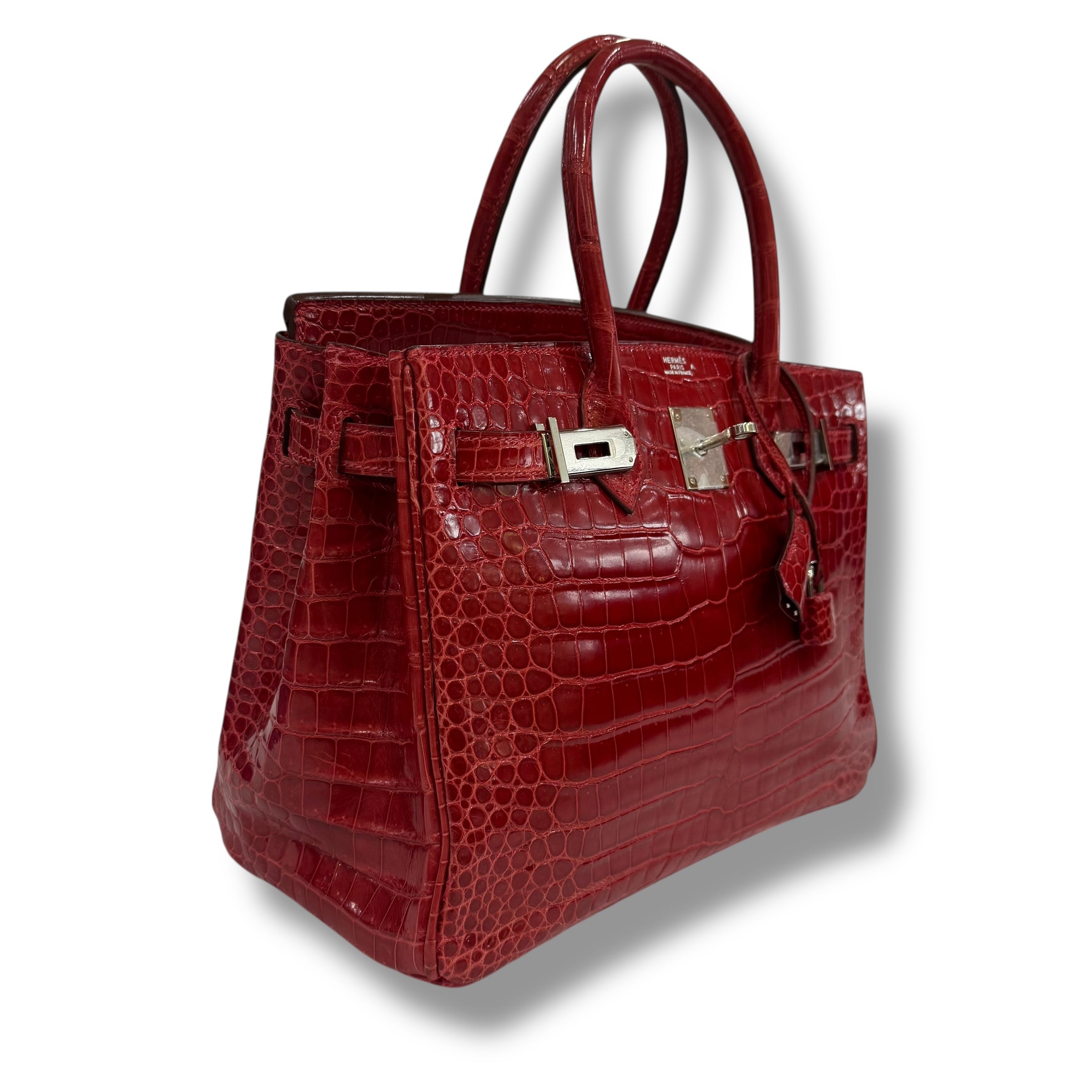 Hermès - Sac Birkin 30 Crocodile Porosus