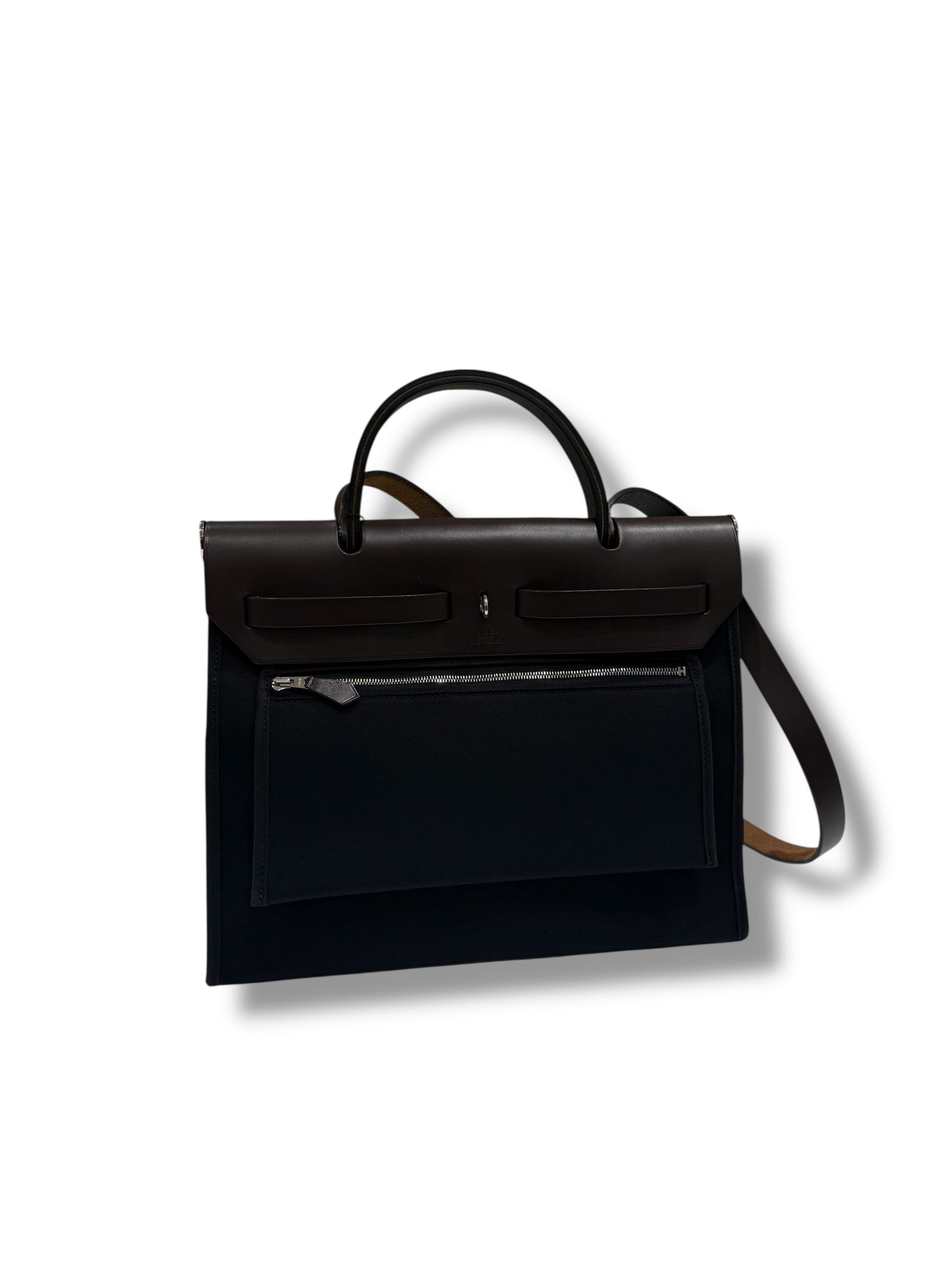 Hermès - Sac Herbag 31 Noir &amp; Ébène
