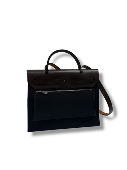 Hermès - Sac Herbag 31 Noir &amp; Ébène