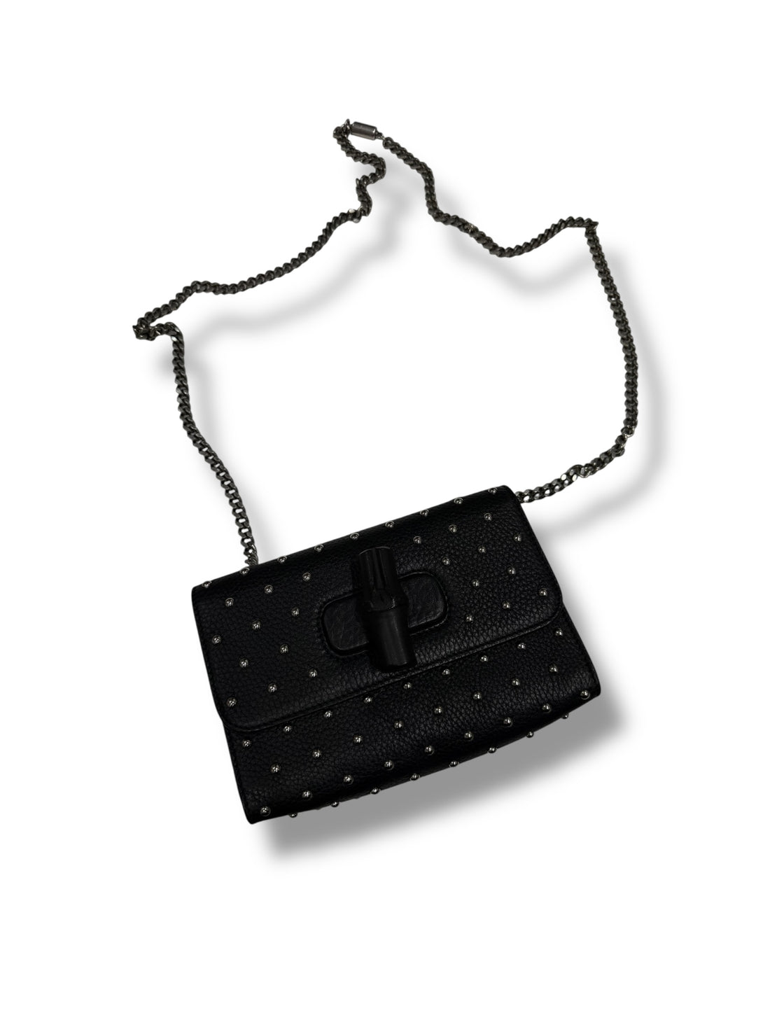 Sac Gucci Miss Bambou Stud Noir | Les Folies d’Eugénie