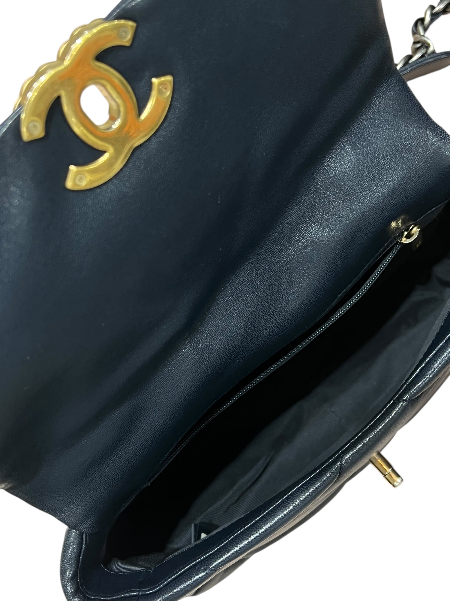 Chanel - Sac 19 PM bleu marine