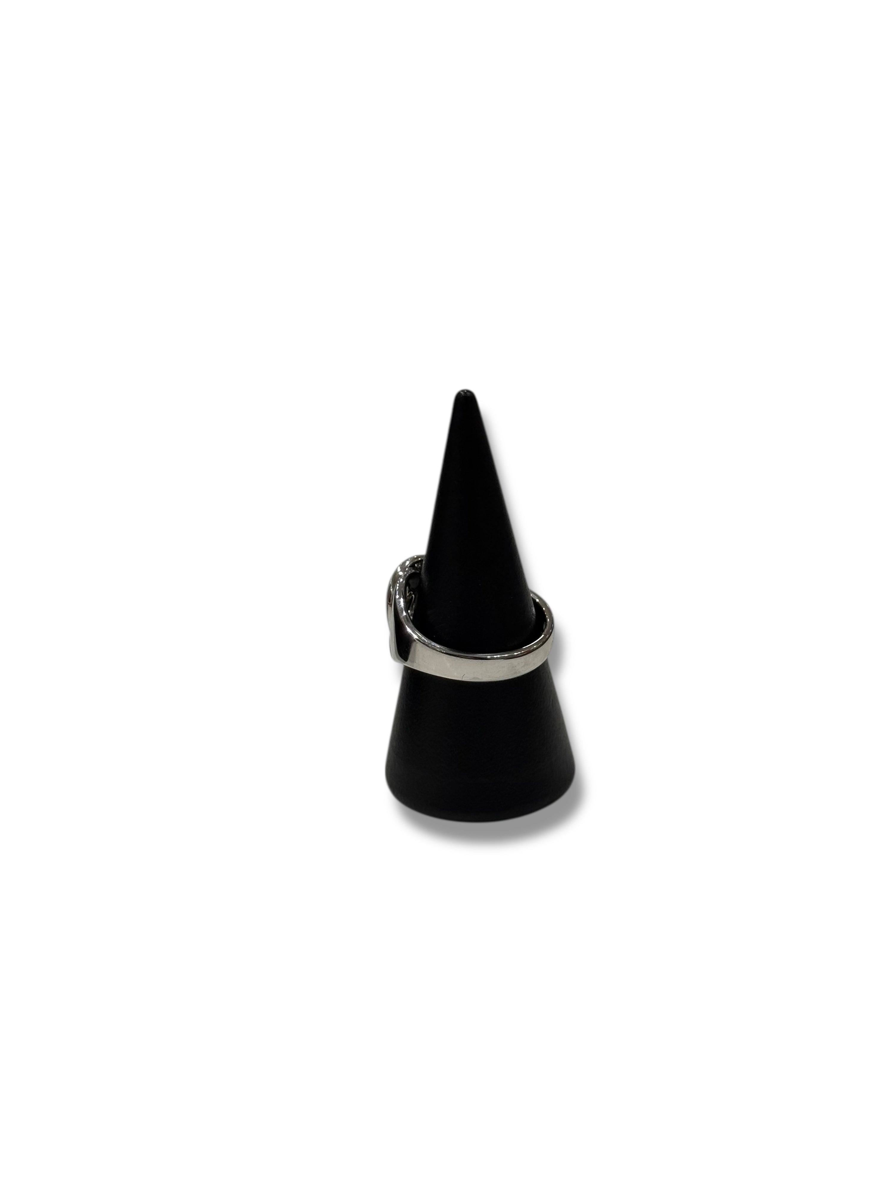 Dinh Van - Bague Menottes R10 T53 or blanc et diamants