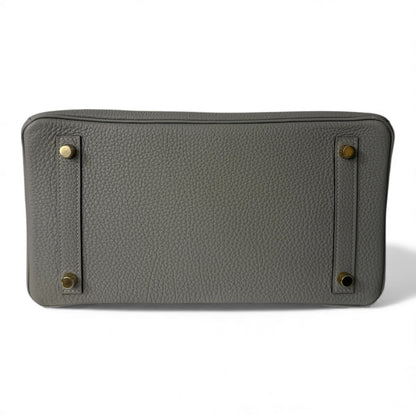 Hermès - Sac Birkin 30 Gris Mouette