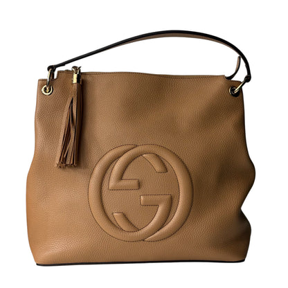 Gucci - Sac à main beige