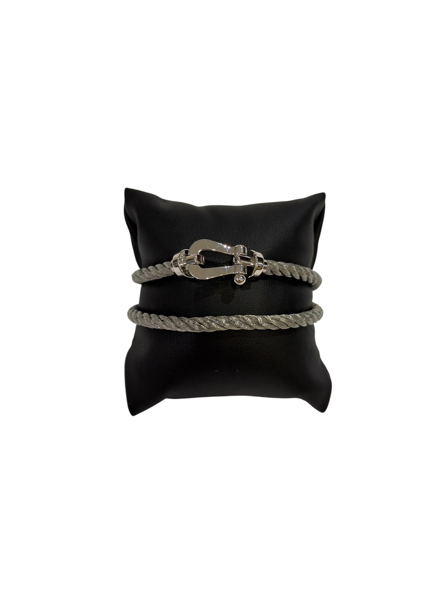 Fred - Bracelet Forces 10 GM Double Tour or Blanc | Les Folies d&