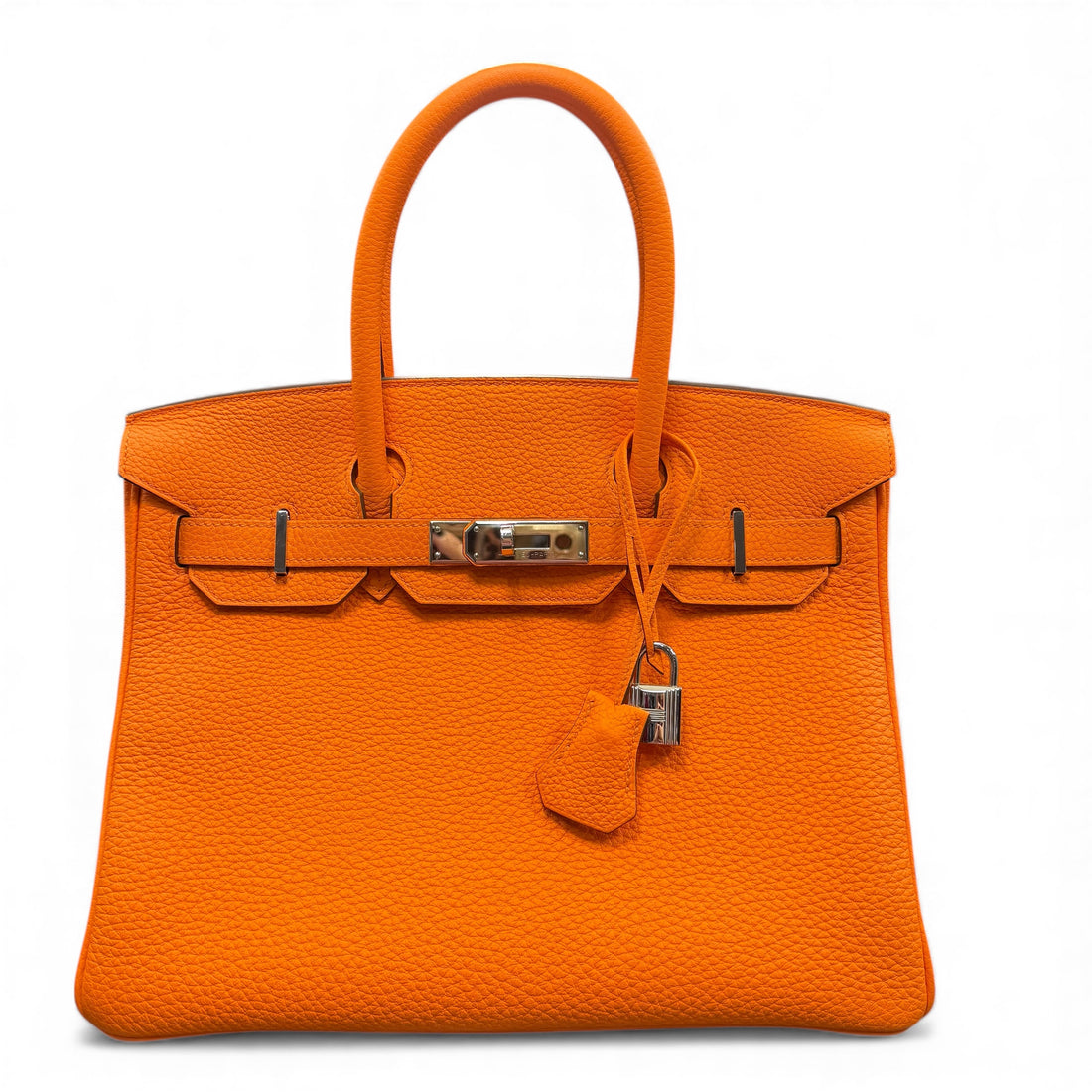 Hermès - Sac Birkin 30 Orange Minium