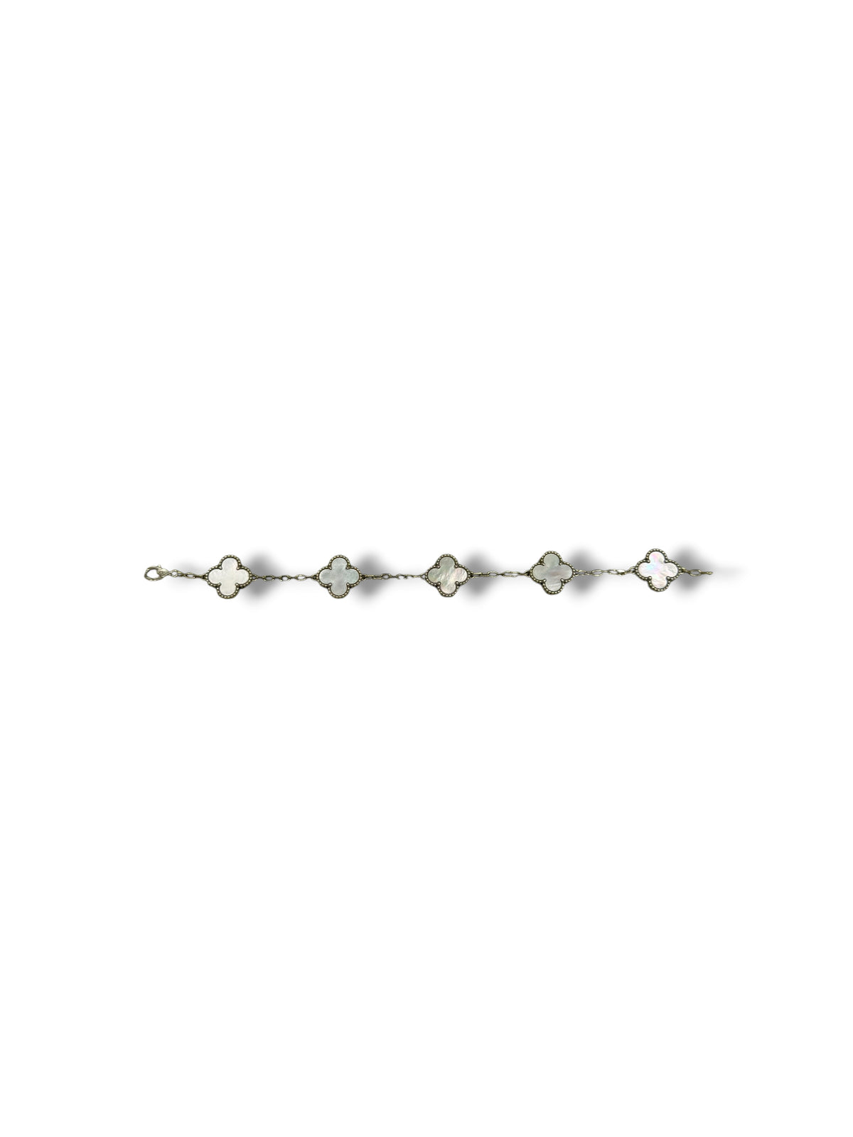 Van Cleef - Bracelet Vintage Alhambra 5 motifs Nacre