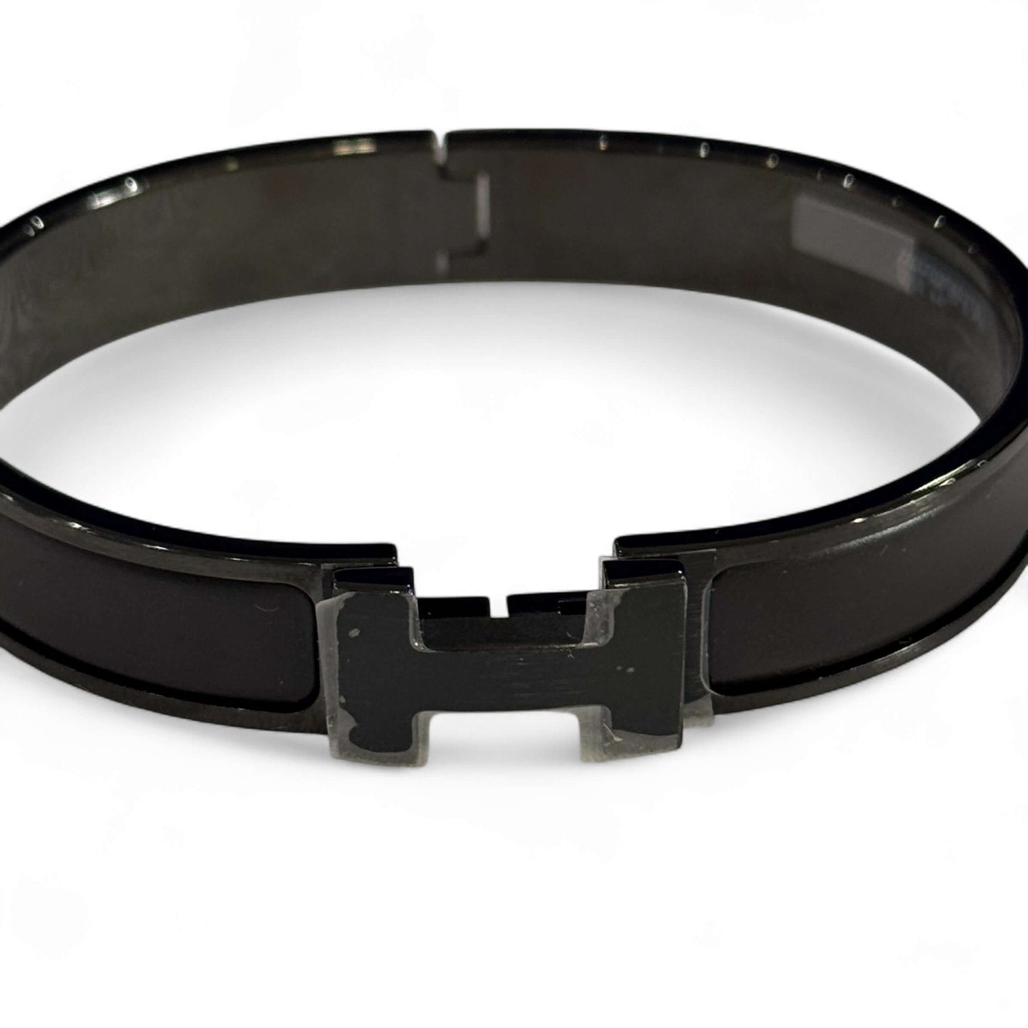 Hermès - Bracelet clic HH So black