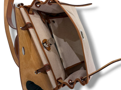 Hermès - Sac Herbag 31 Zip quadrille