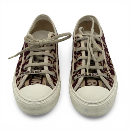 Dior - Baskets Walk’N’Dior bordeaux T.39