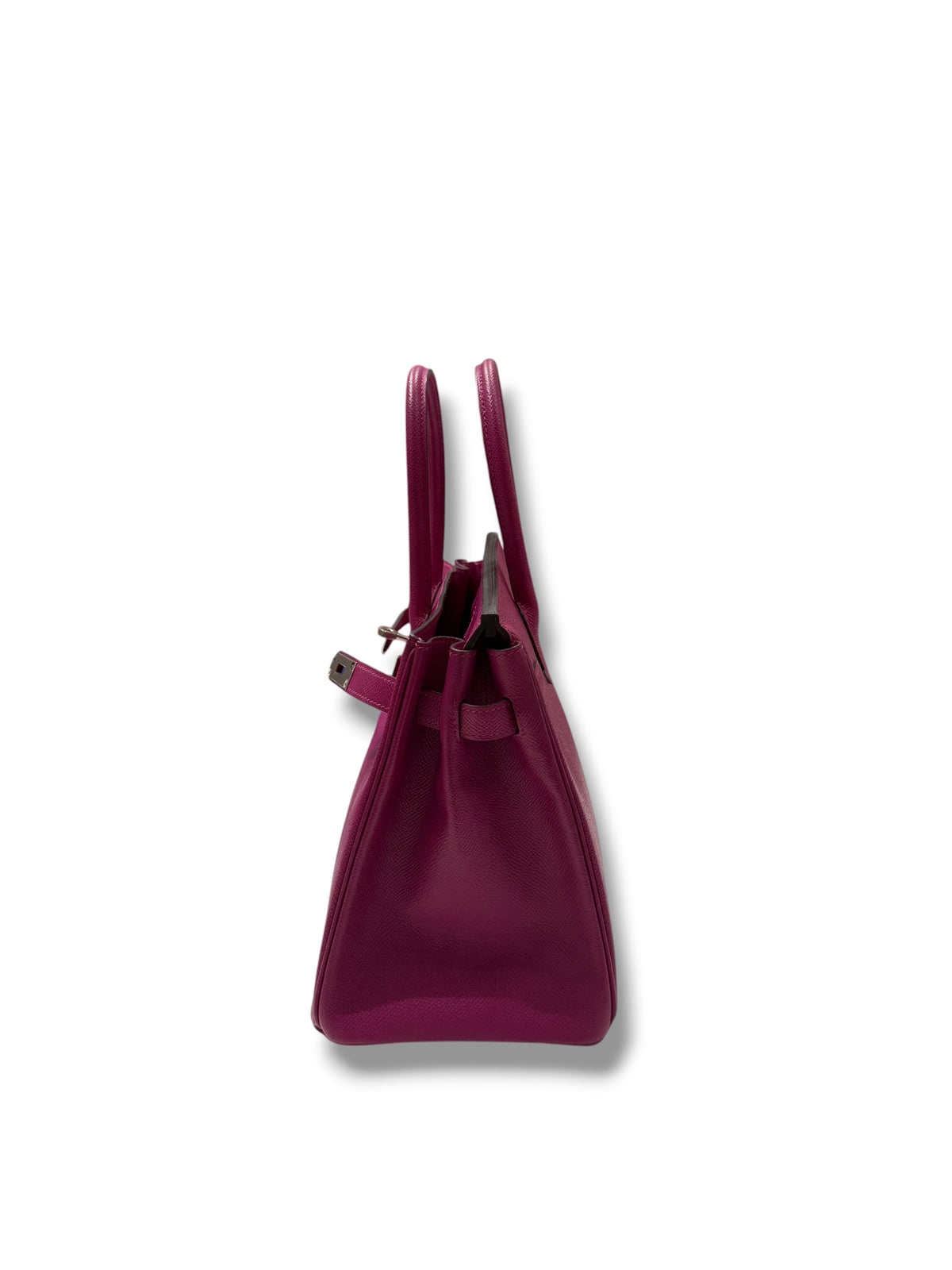 Hermès - Sac Birkin 30 Epsom Rose Pourpre PHW