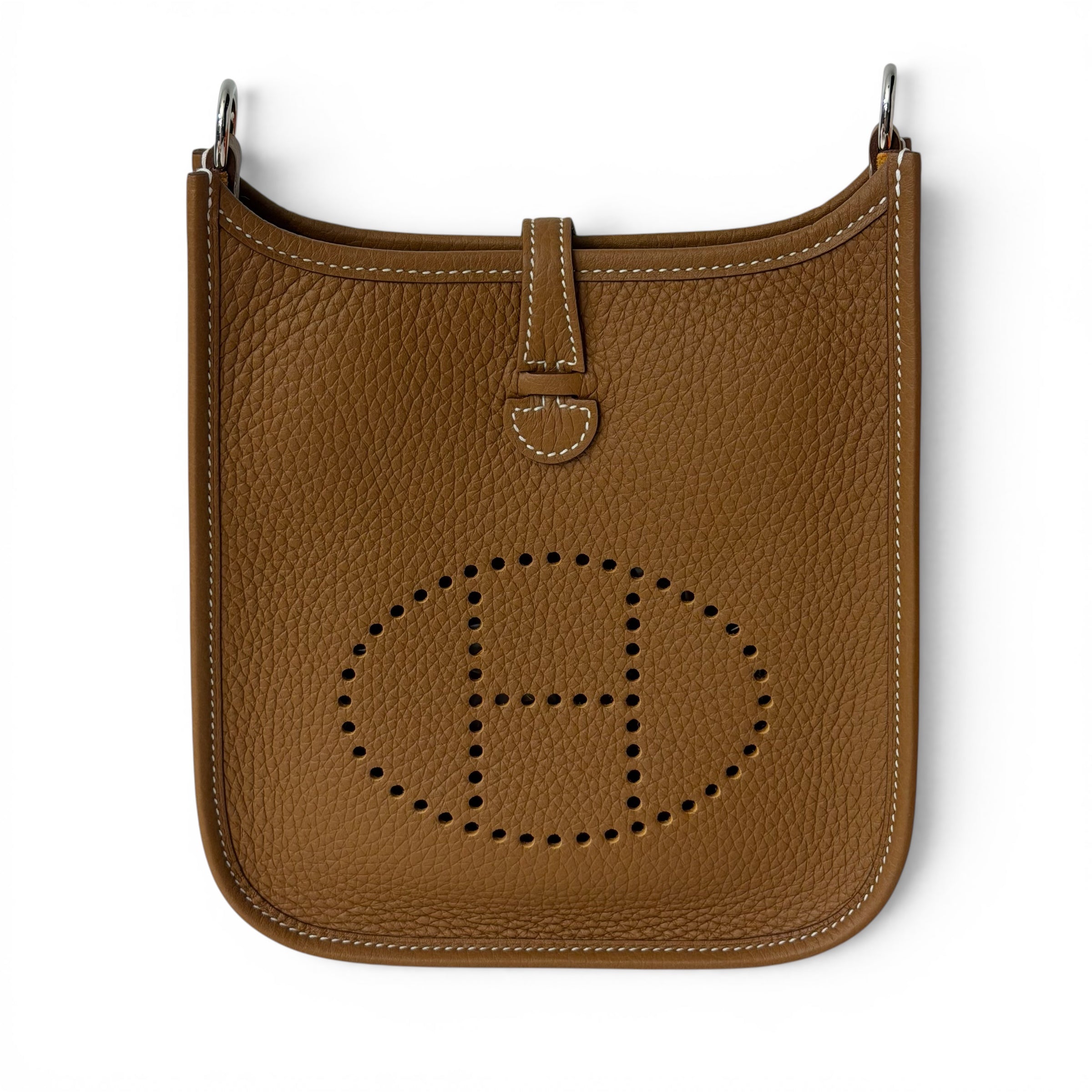 Hermès - Sac Mini Evelyne 16 gold