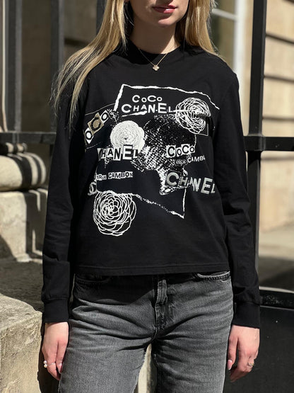 Chanel - Langarm-T-Shirt T36