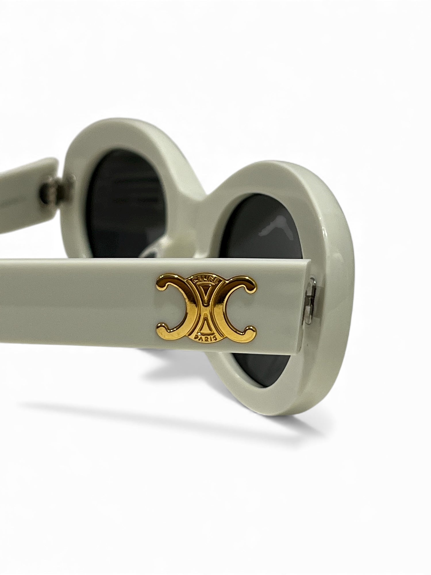 Céline - Solaire monture blanche triomphe