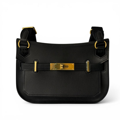 Hermès - Sac Mini Jypsière noir