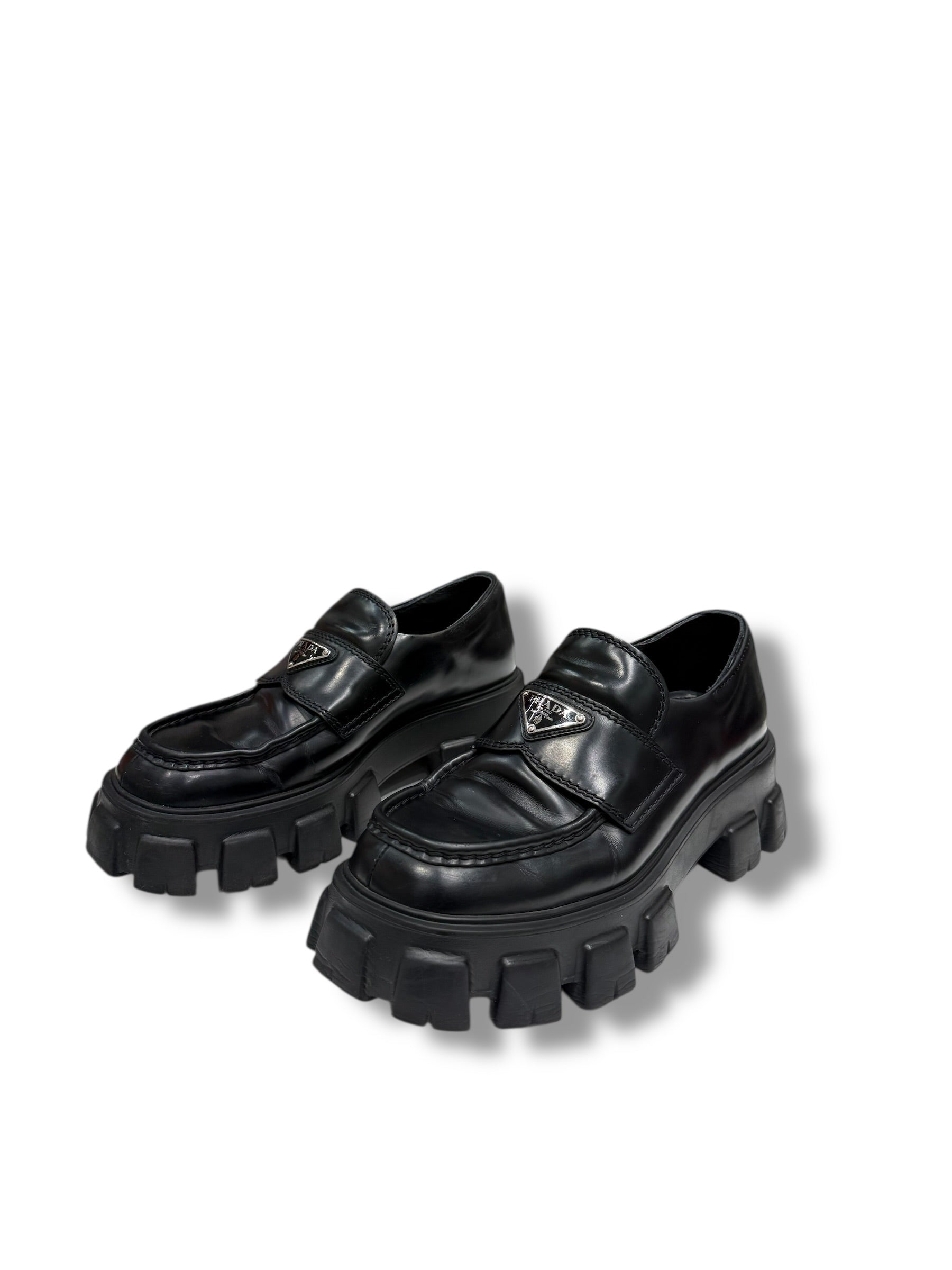 Prada Mocassin Monolith T40,5 | Les Folies d’Eugénie