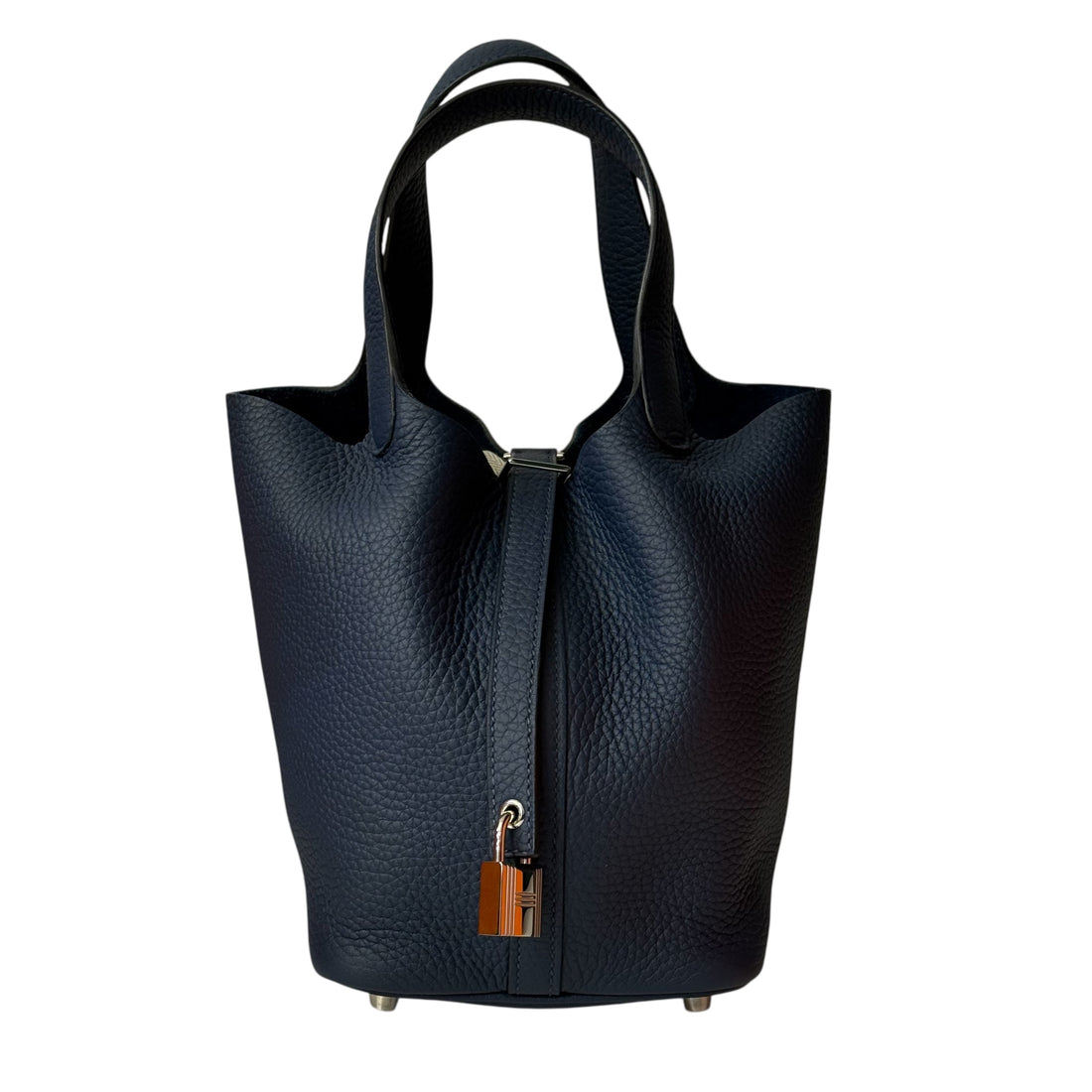 Hermès - Sac Picotin 18 Bleu de Prusse