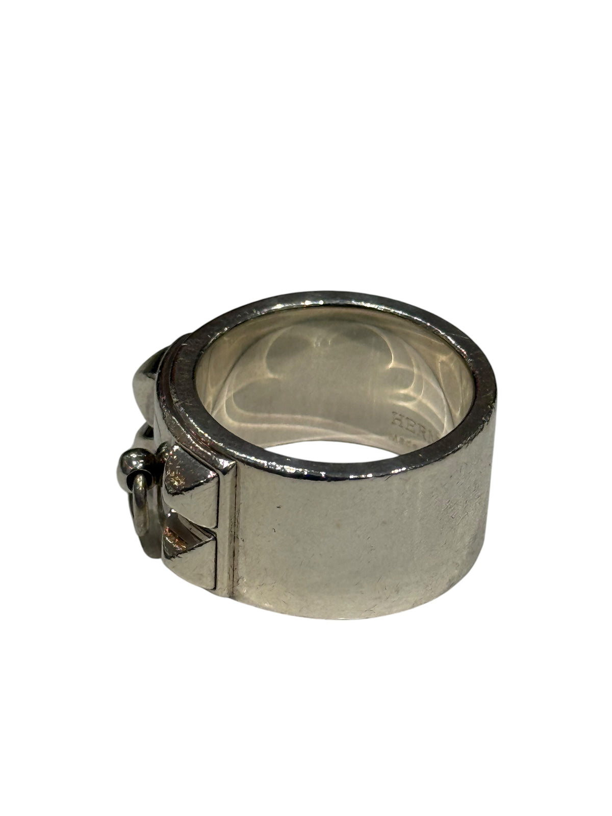 Hermès - Collier de Chien silver ring size 55