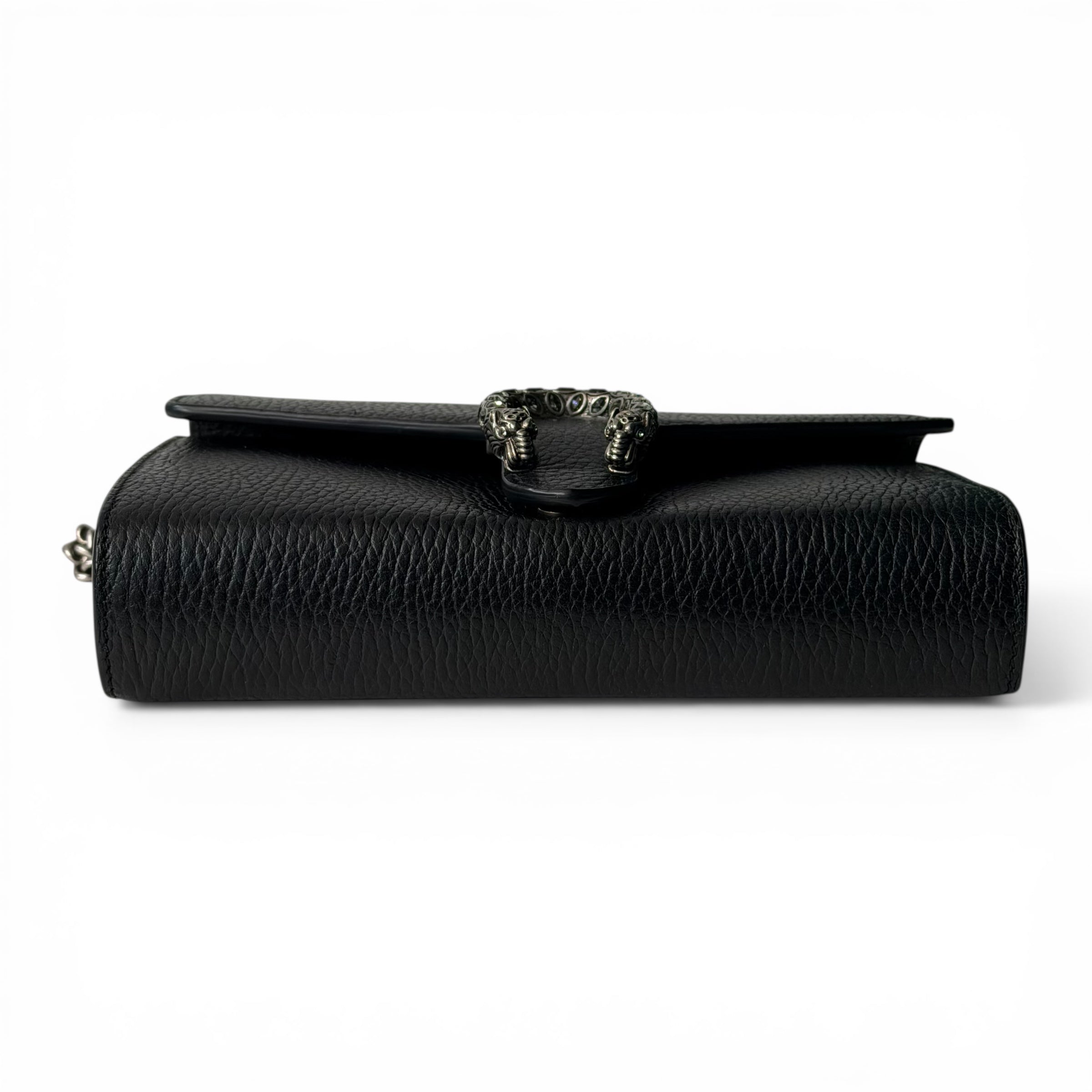Gucci Sac Wallet on Chain Dionysus Noir | Les Folies d’Eugénie