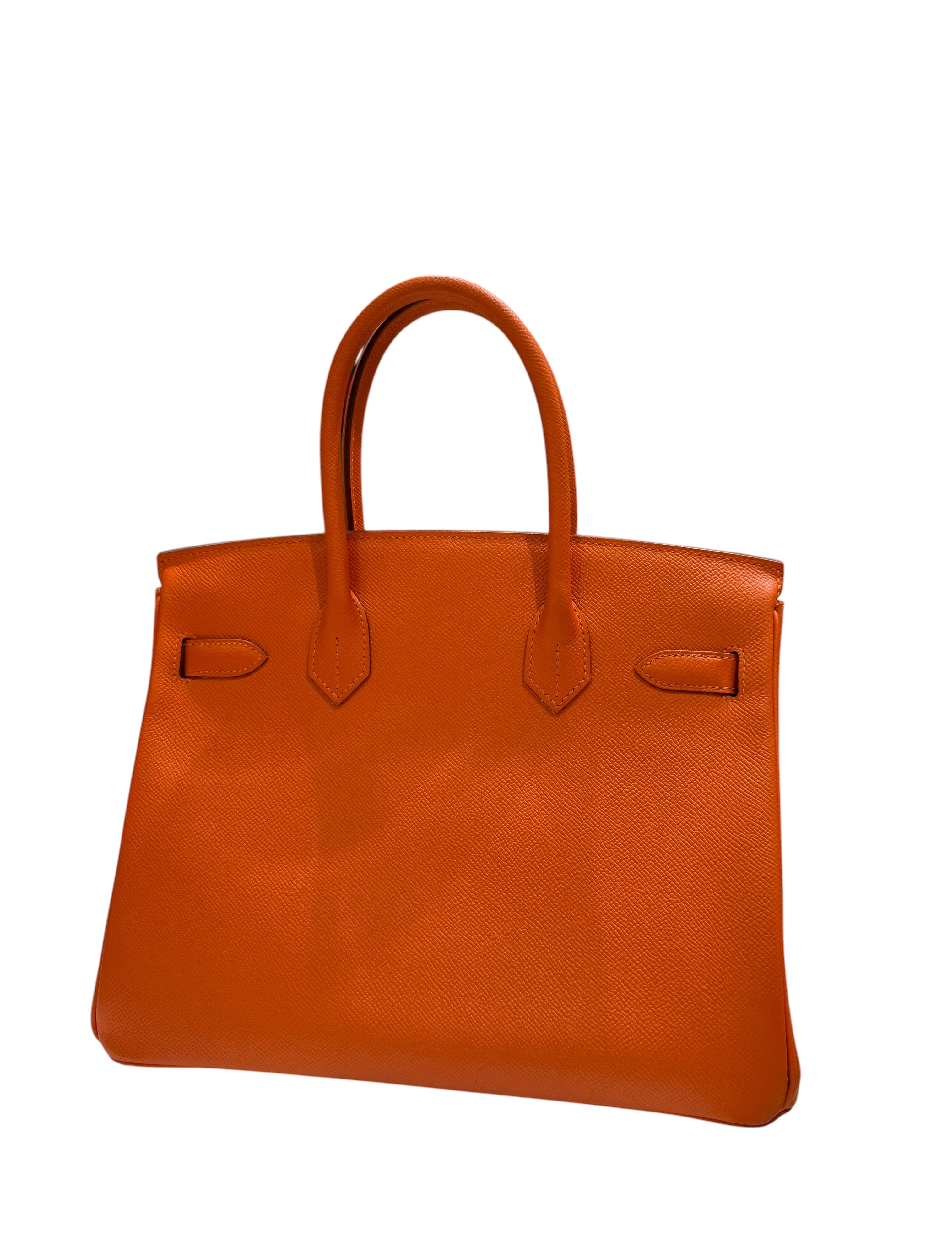 Hermès - Sac Birkin 30 Orange H (2016)
