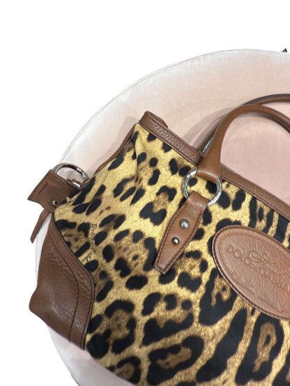 Dolce &amp; Gabbana - Sac cabas en tissus léopard