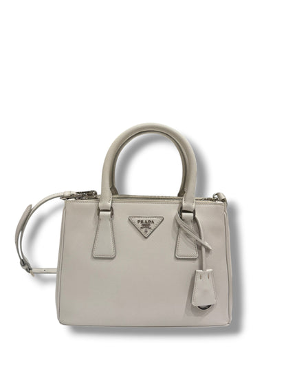 Prada - Sac Galleria Small Blanc