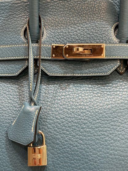 Hermès - Birkin 35 Bleu jeans