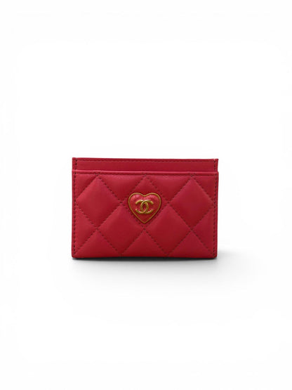 Chanel - Porte carte édition limitée rose