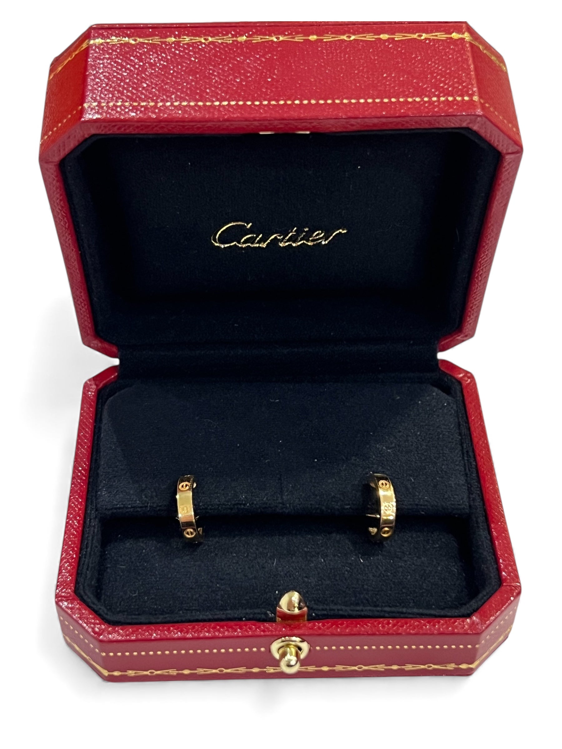 Cartier - Boucles d’oreilles Créoles Love PM