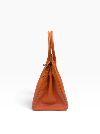 Hermès - Sac Birkin 30 Orange Togo