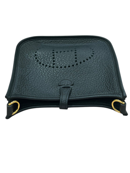 Hermès - sac Evelyne 16 cuir clémence noir