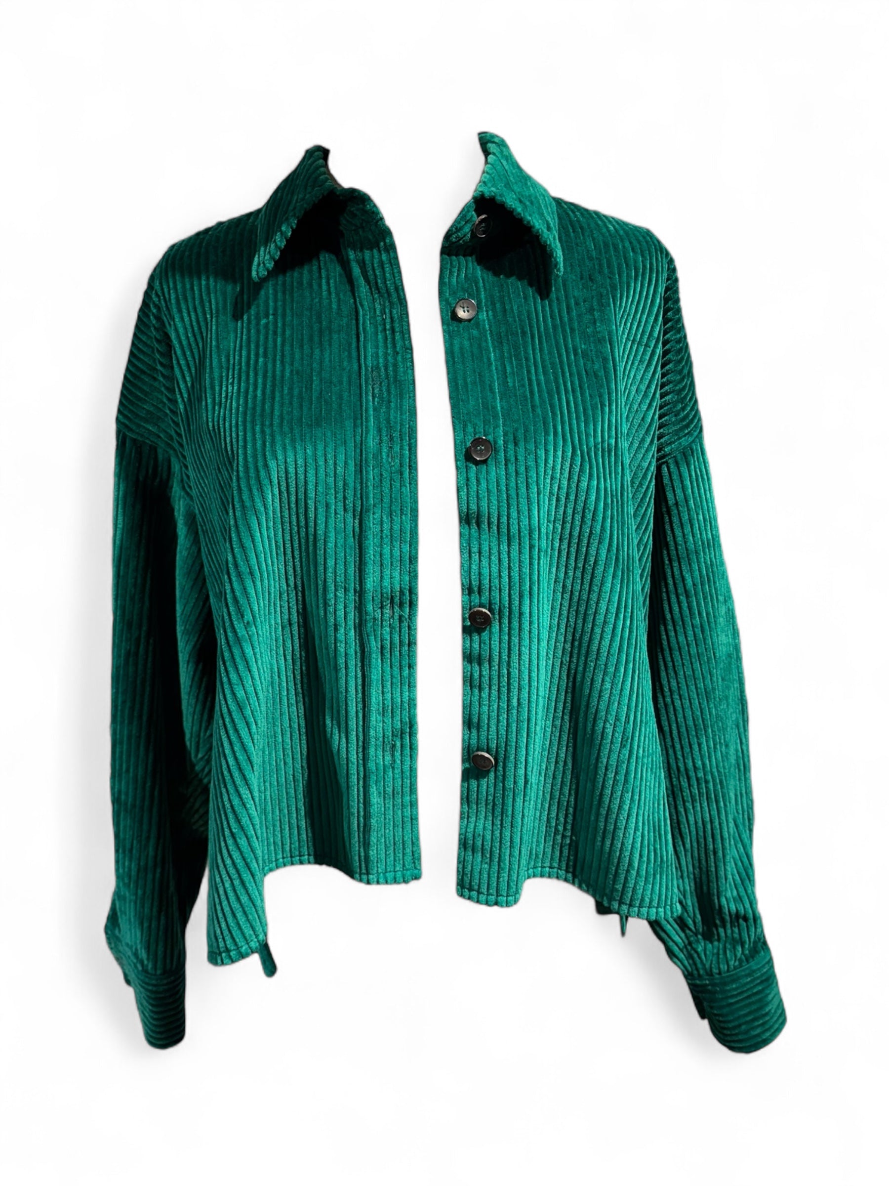 Isabel Marant - Veste verte côtelées T36
