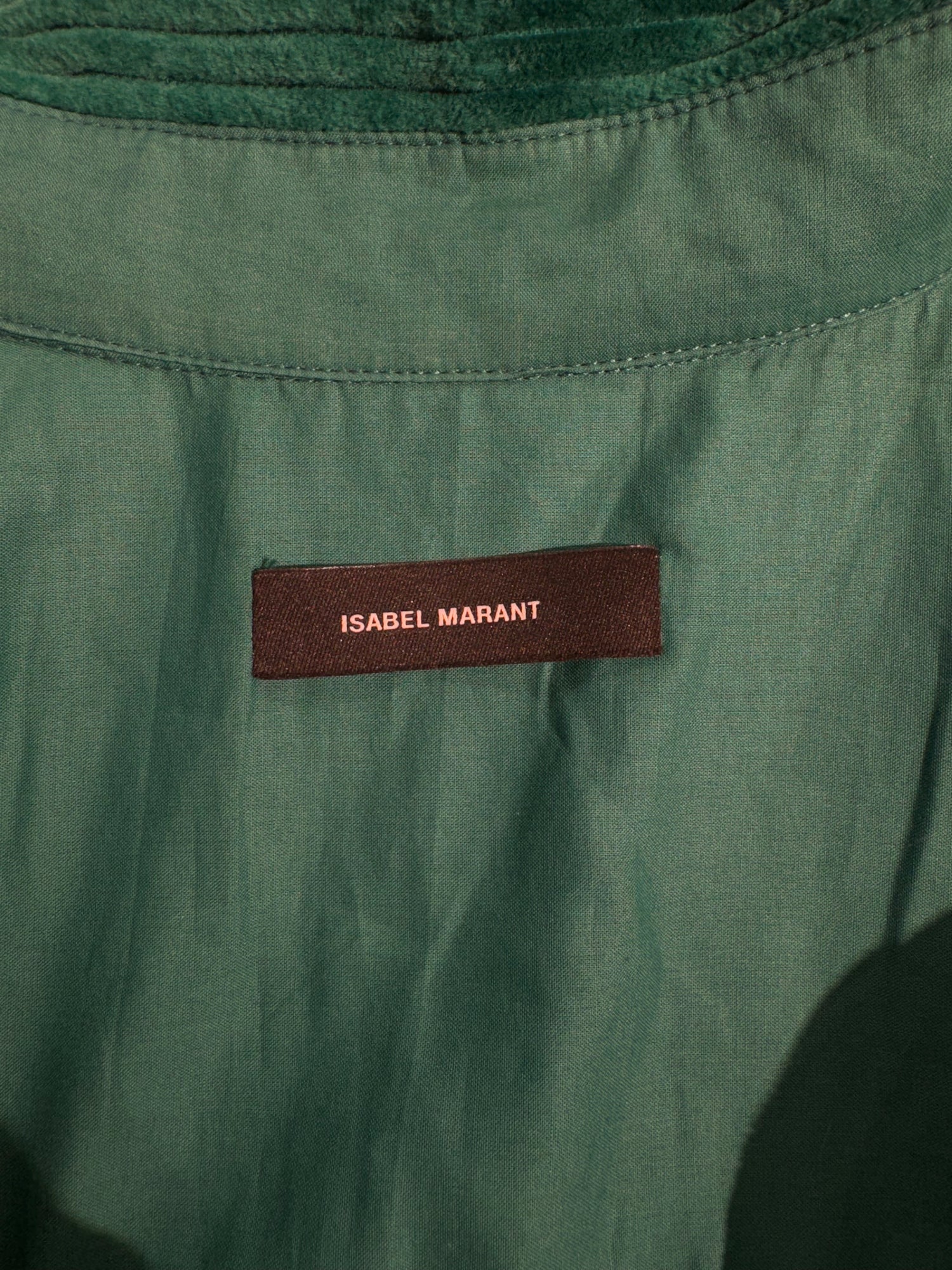 Isabel Marant - Veste verte côtelées T36