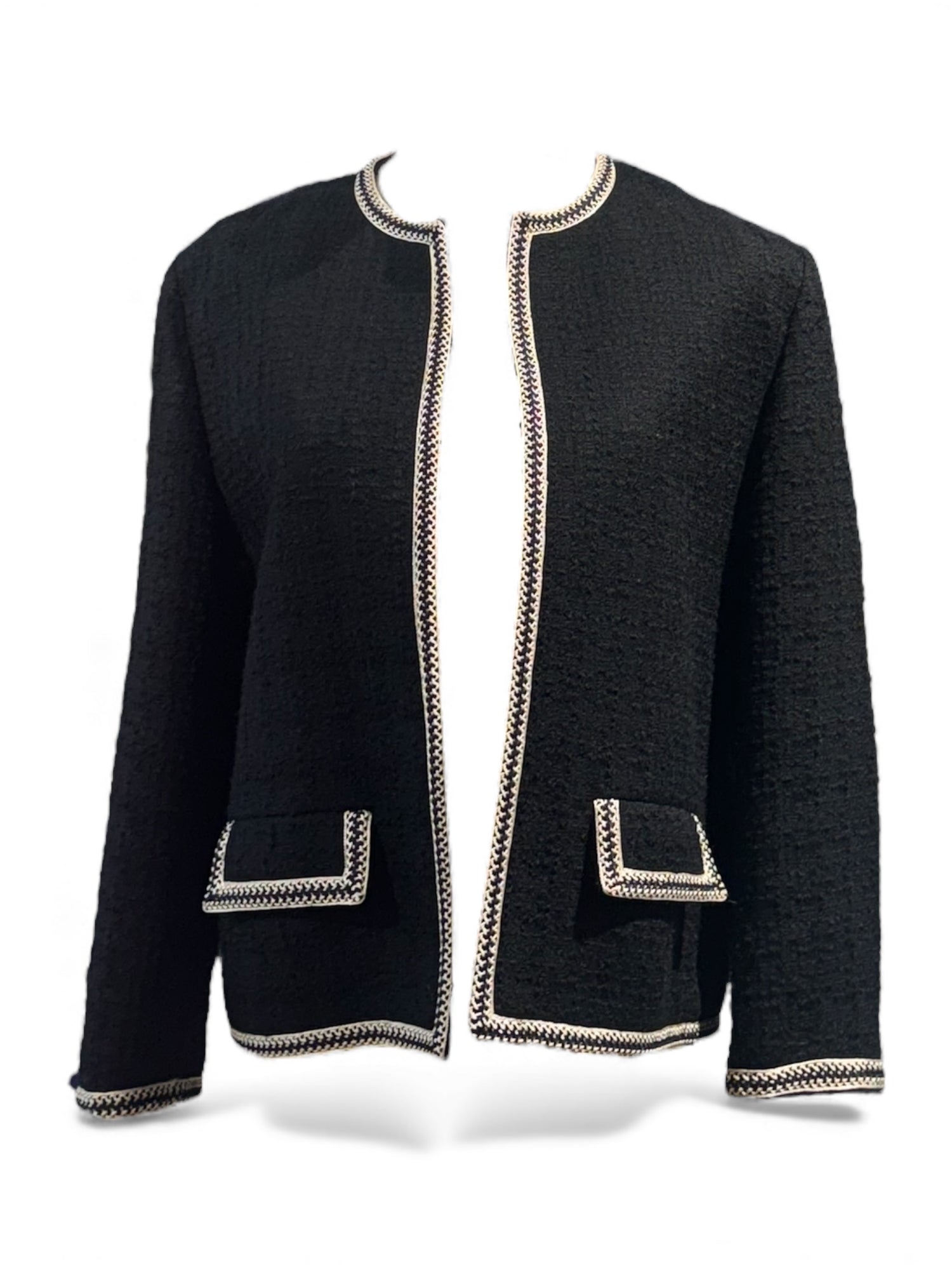 Céline - Veste en laine noir T42