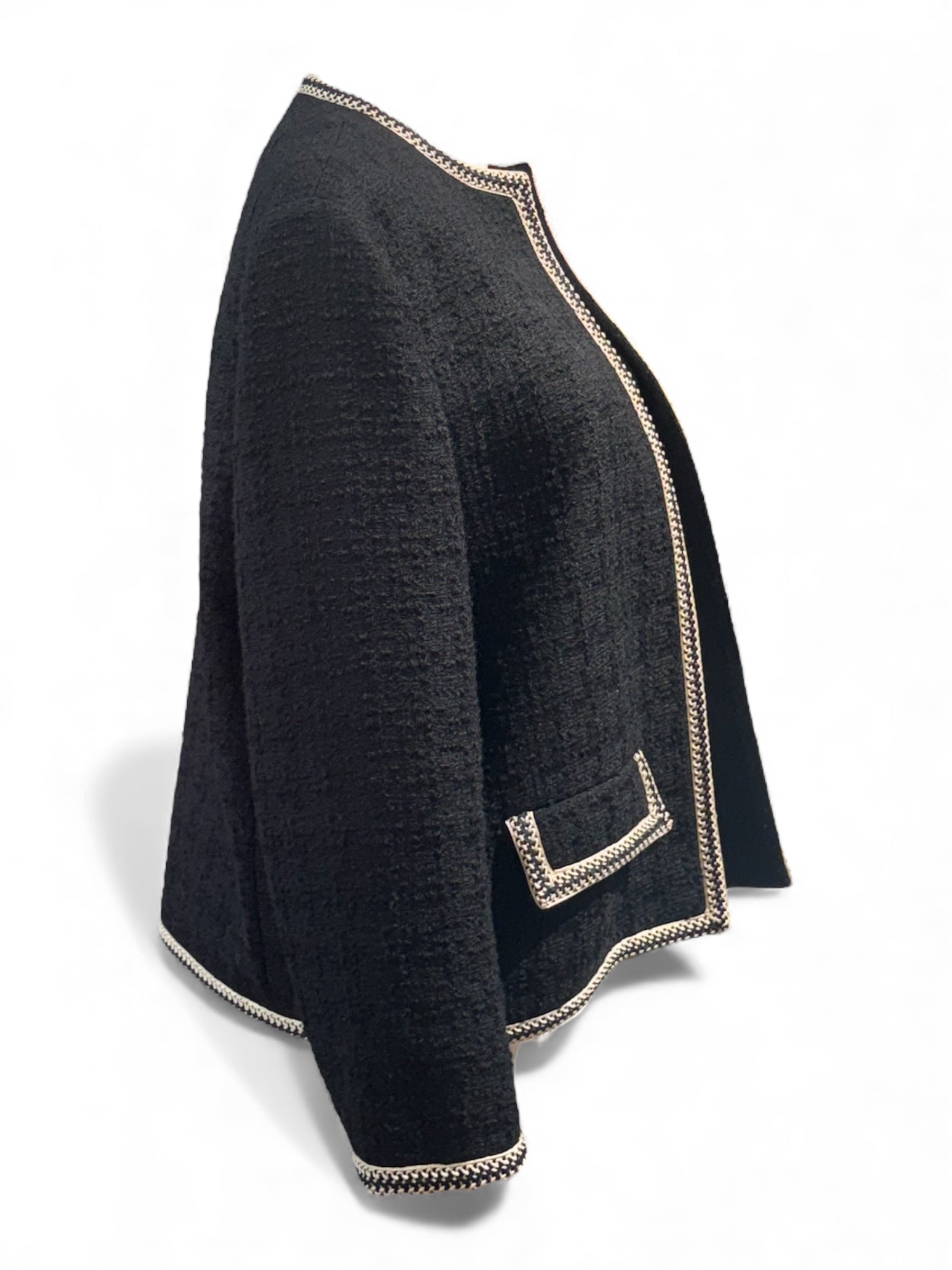 Céline - Veste en laine noir T42