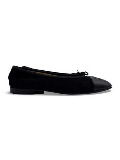 Chanel - Ballerine noir T36,5