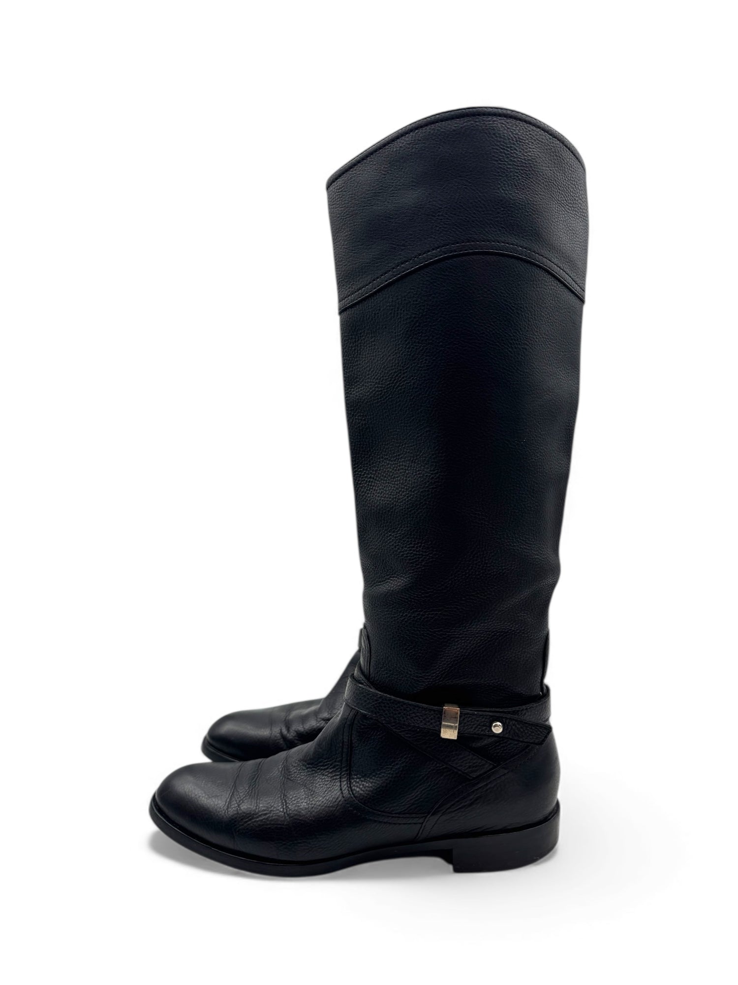 Gianvito Rossi - Bottes en cuir noir T38