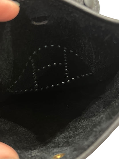 Hermès - sac Evelyne 16 cuir clémence noir