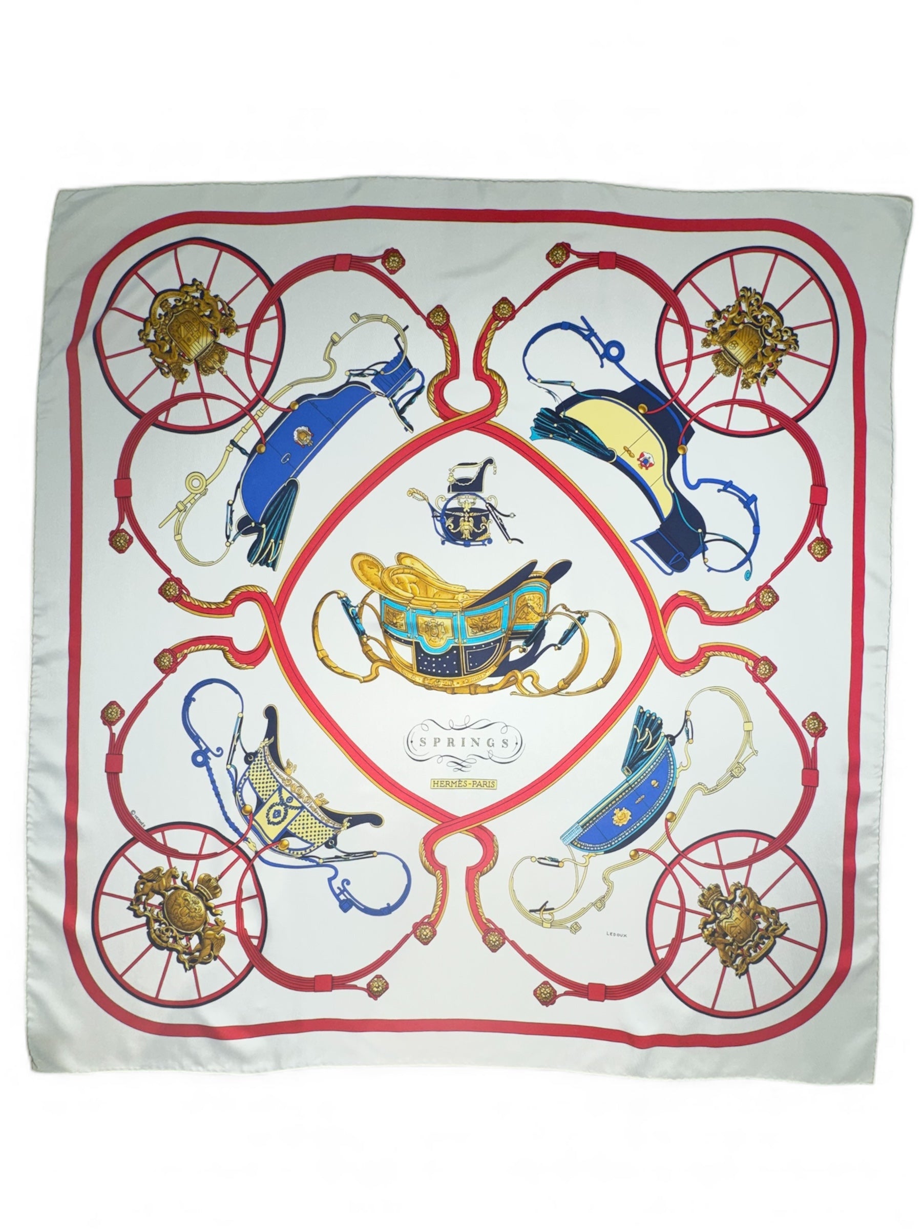 Hermès - Foulard 90 « Springs »