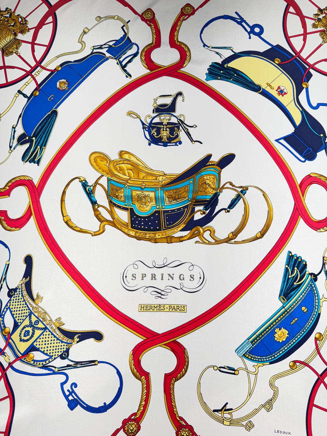 Hermès - Carré 90 « Springs »