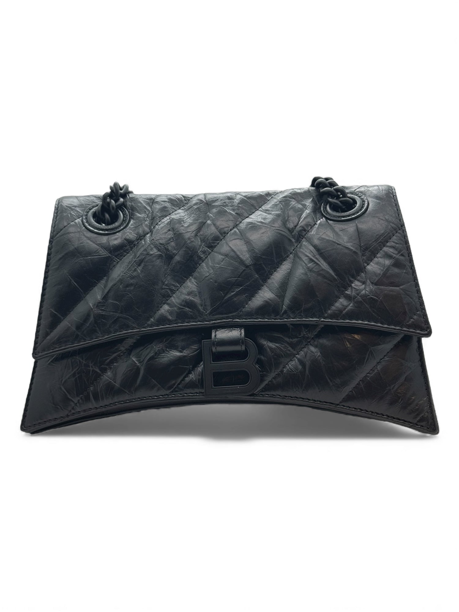 Balenciaga - Sac crush full black PM