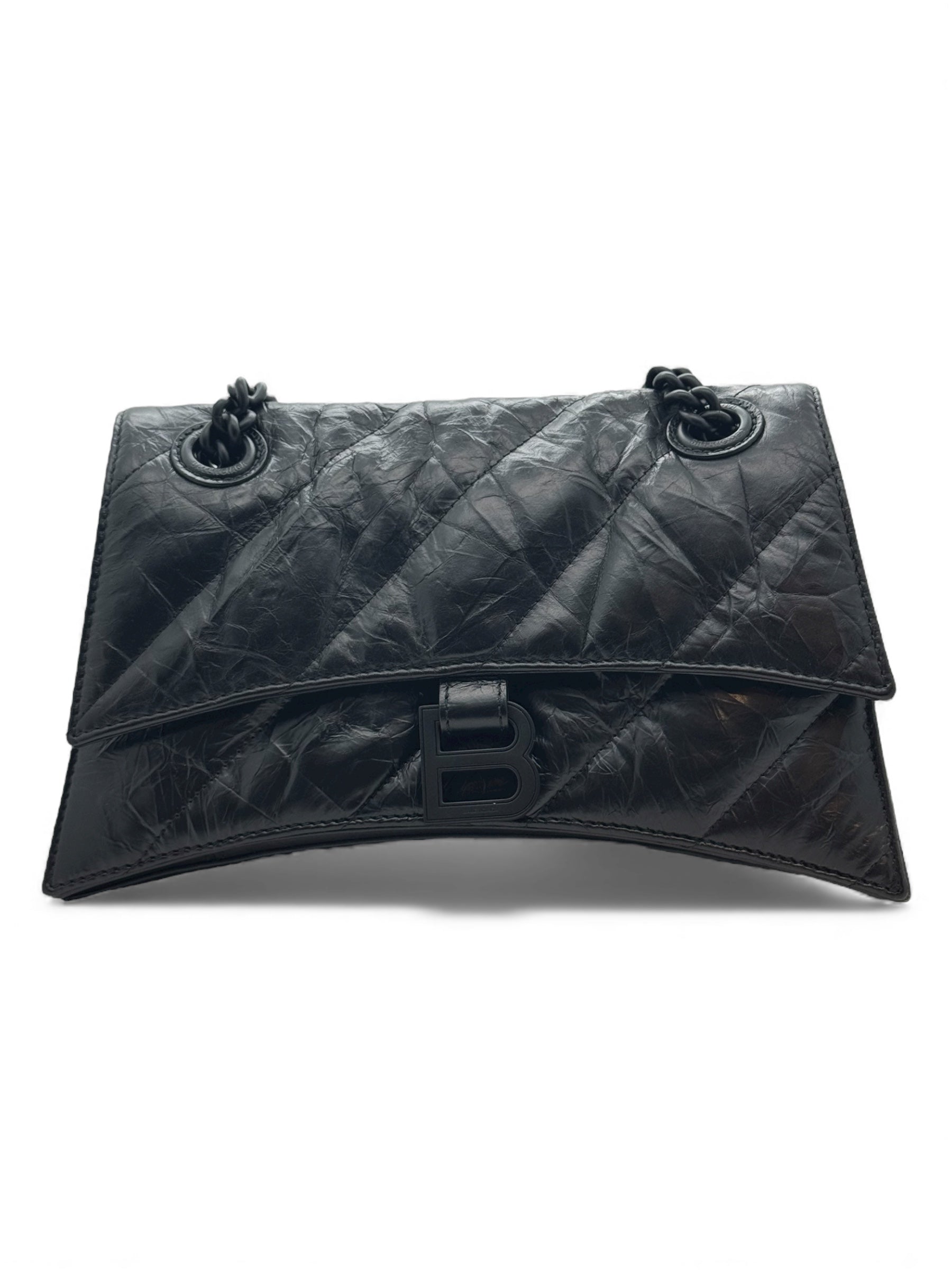 Balenciaga - Sac crush full black PM