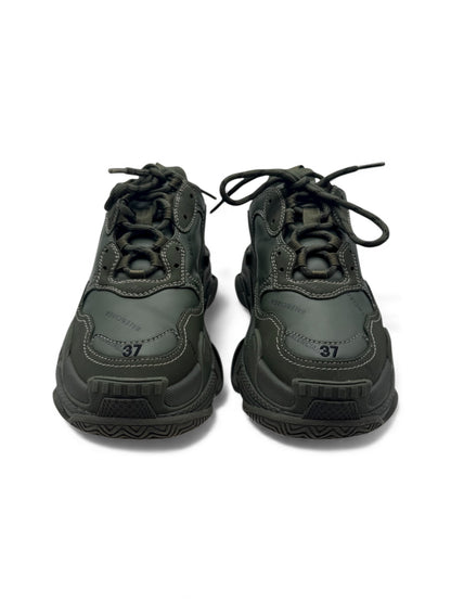 Balenciaga - Basket Triple S Kaki T37