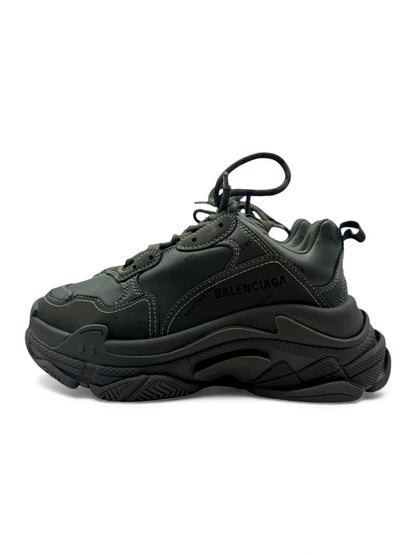 Balenciaga - Basket Triple S Kaki T37
