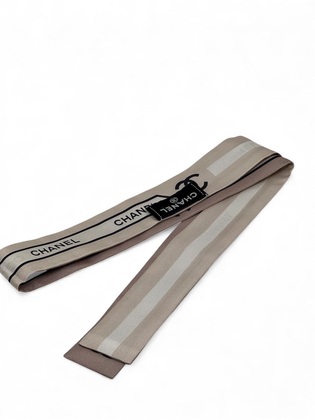 Chanel - Bandeau slim beige