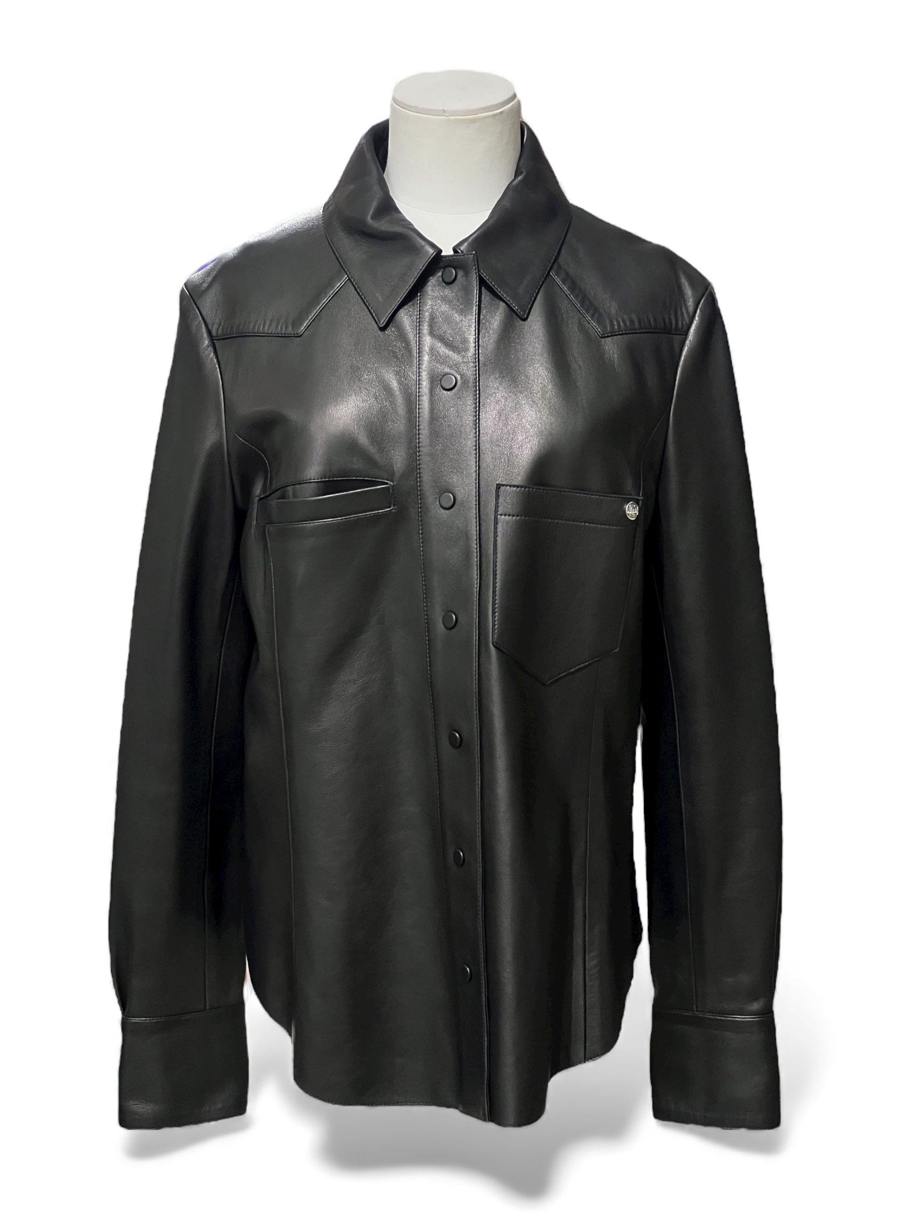 Paco Rabanne - Giacca in pelle T38