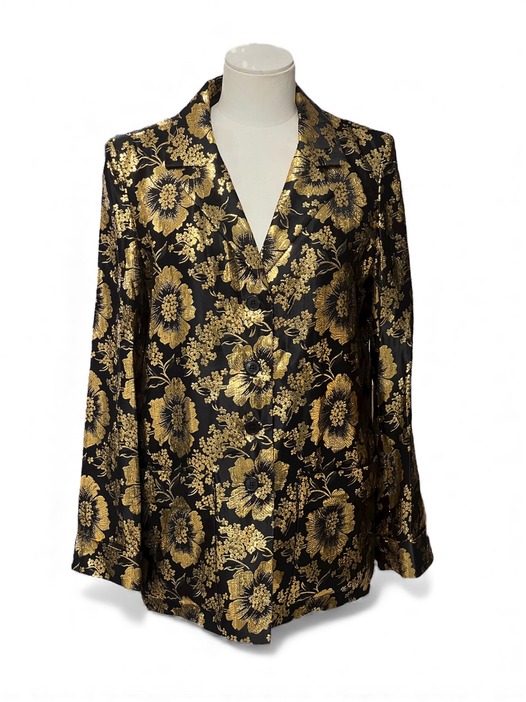 Saint Laurent - Black coat, blazer jacket size 38