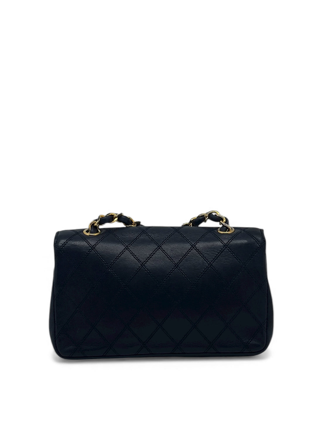 Chanel - Sac mini Rabat bleu marine