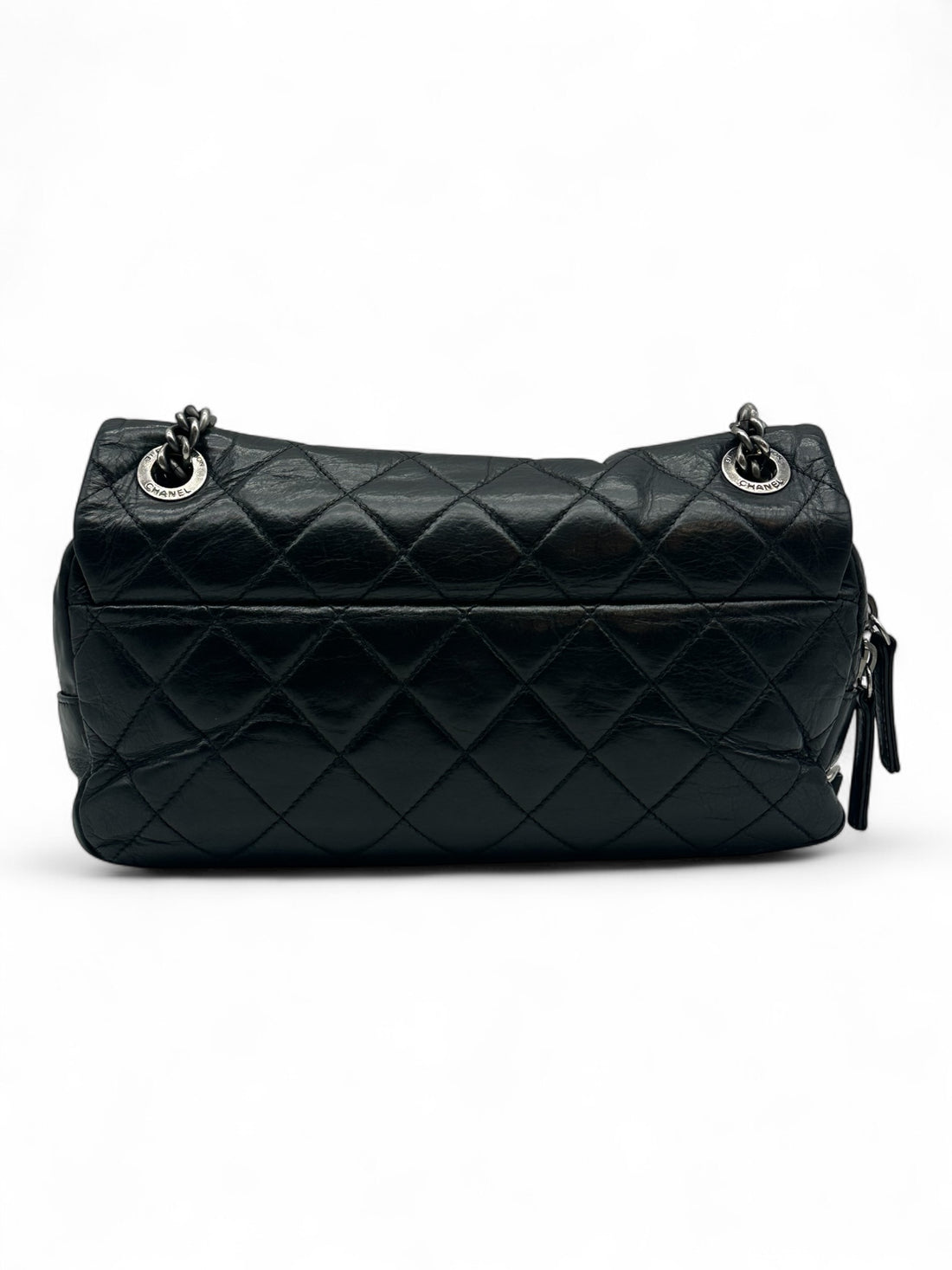 Chanel - Sac noir à rabat