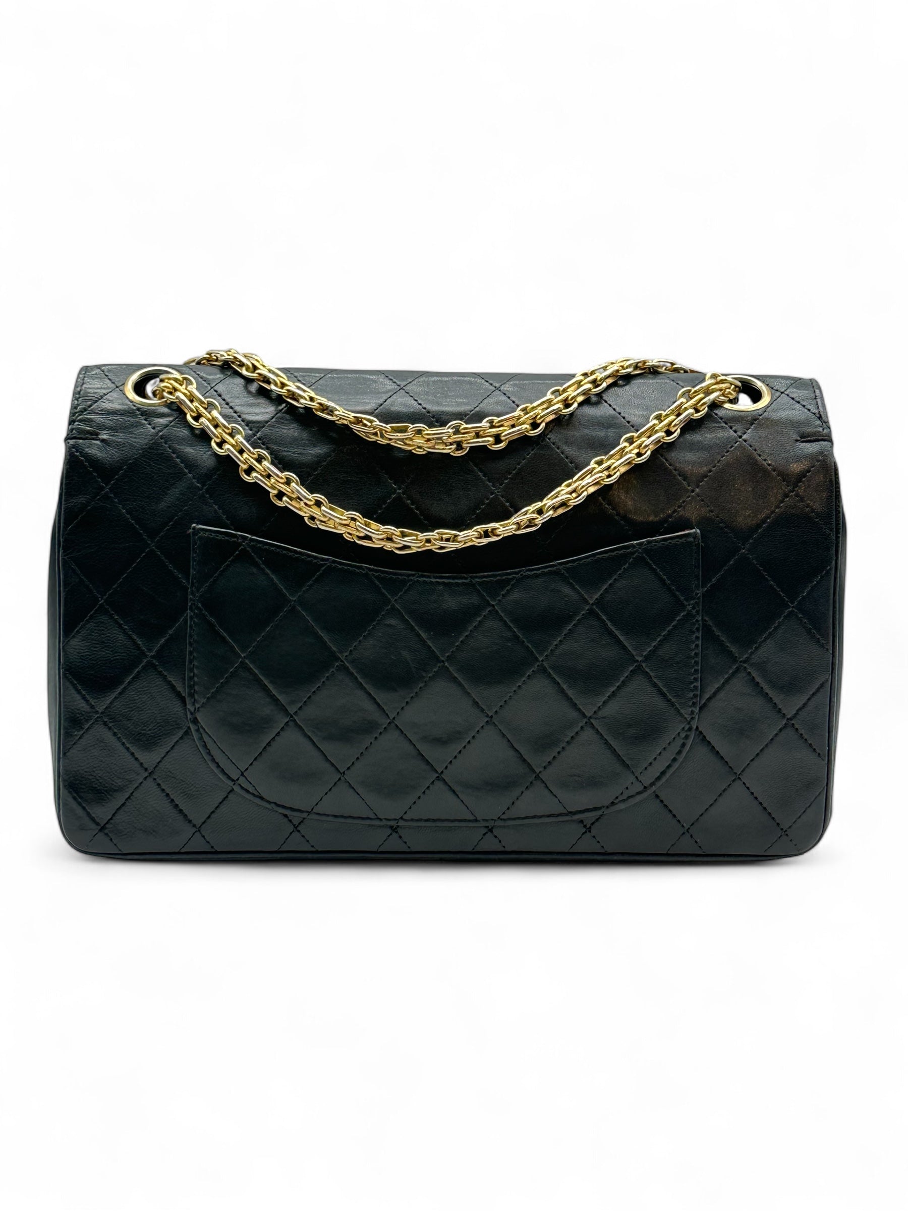 Chanel - Borsa Timeless con catena a chicco di riso